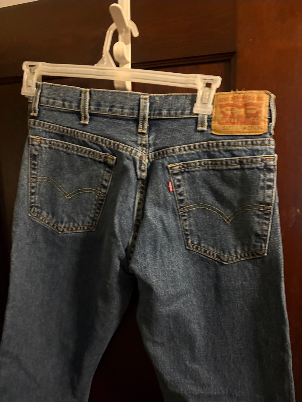 Levi's Dark Blue Men's Relaxed Fit Jeans